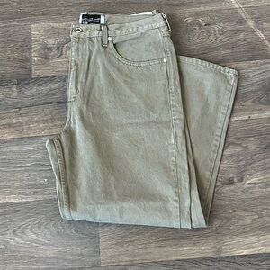 Levi's Olive Green SilverTab Jeans